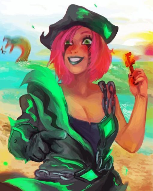 Sea Of Thieves Character Art Paint By Numbers
