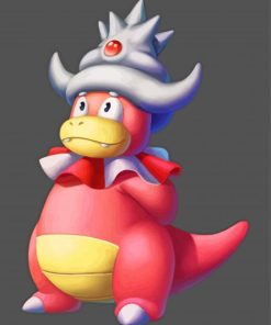 Slowking Pokemon Paint By Numbers