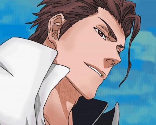 Sosuke Aizen Bleach Anime Paint By Numbers