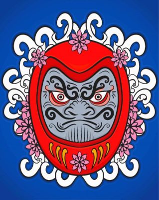 The Daruma Doll Paint By Numbers