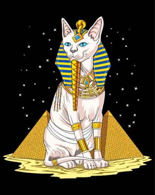 The Egyptian Cat Paint By Numbers