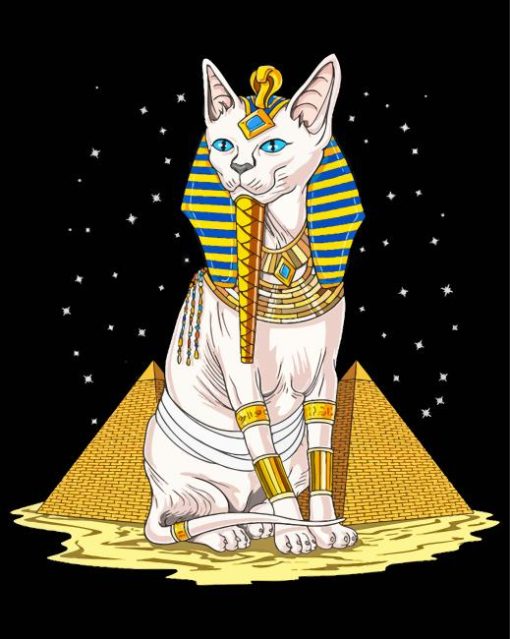 The Egyptian Cat Paint By Numbers