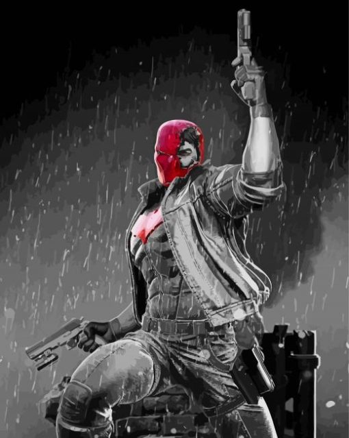 The Red Hood Anti Hero Paint By Numbers