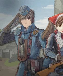 Valkyria Chronicles Anime Paint By Numbers