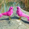 Cute Birds With Pink Paint By Numbers