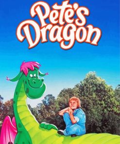 Petes Dragon Paint By Numbers