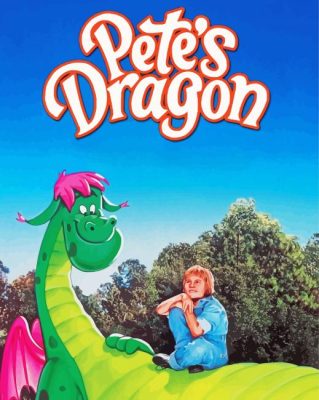 Petes Dragon Paint By Numbers