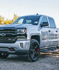 2017 Chevy Silverado Z71 Paint By Numbers