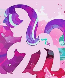 Abstract My Little Pony Starlight Glimmer Paint By Numbers