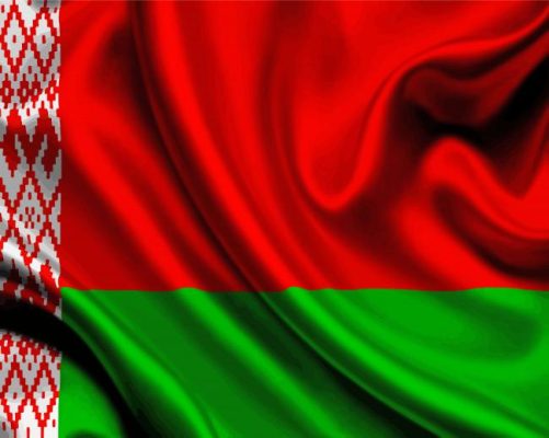 Belarusian Flag Paint By Numbers