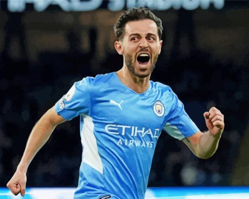 Bernardo Silva Player Paint By Numbers