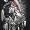 Black And White Native American Dream Catcher Paint By Numbers