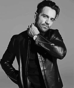 Black And White Ramin Karimloo Paint By Numbers