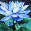 Blue Lotus Paint By Numbers