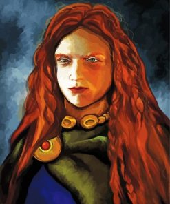 Boudica Portrait Paint By Numbers