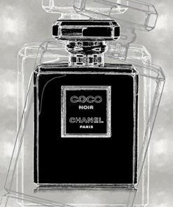Coco Noir Chanel Perfume Art Paint By Numbers