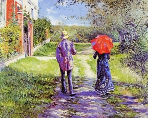 Couple In The Countryside Paint By Numbers