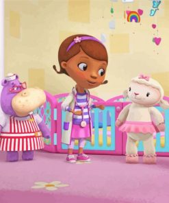 Doc McStuffins Characters Paint By Numbers