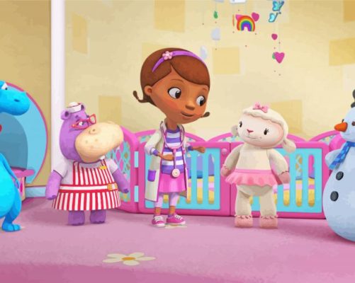 Doc McStuffins Characters Paint By Numbers