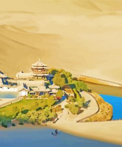Dunhuang Oasis Paint By Numbers