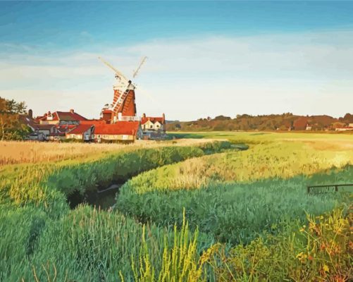 England Cley Next The Sea Paint By Numbers