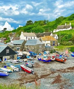 England Cornwall Cadgwith Paint By Numbers