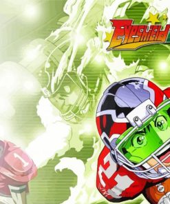 Eyeshield 21 Poster Paint By Numbers