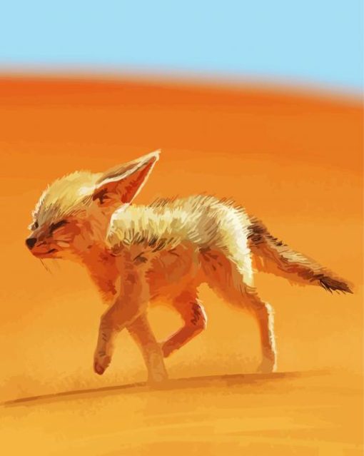 Fennec Art Paint By Numbers