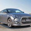 Grey Hyundai Veloster Paint By Numbers