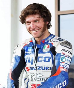 Guy Martin Motorcycle Racer Paint By Numbers