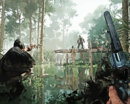 Hunt Showdown Paint By Numbers