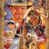 Indiana Jones And The Temple Of Doom Adventure Movie Paint By Numbers