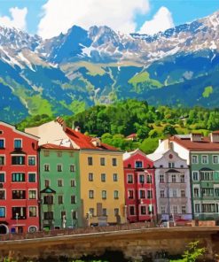 Innsbruck Austria Paint By Numbers