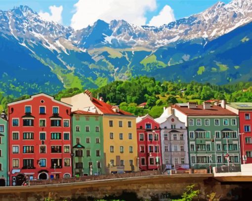 Innsbruck Austria Paint By Numbers