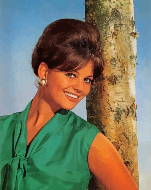 Italian Actress Claudia Cardinale Paint By Numbers