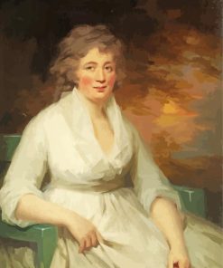 Janet Law By Henry Raeburn Paint By Numbers
