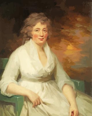 Janet Law By Henry Raeburn Paint By Numbers