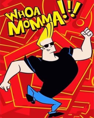 Johnny Bravo Poster Paint By Numbers