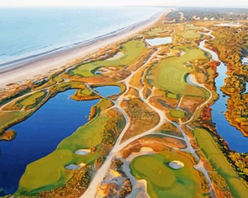 Kiawah Island South Carolina Paint By Numbers