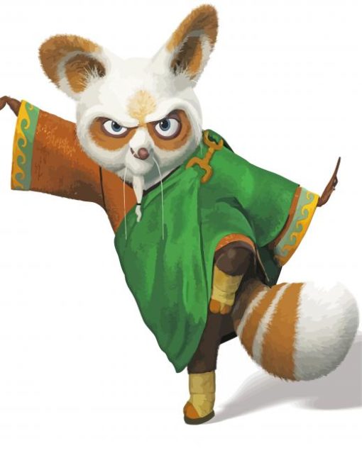 Master Shifu Paint By Numbers