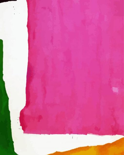Mauve District By Helen Frankenthaler Paint By Numbers