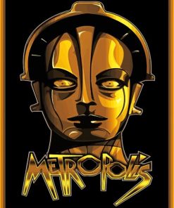 Metropolis Drama Movie Poster Paint By Numbers