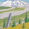 Mount St Helens Poster Paint By Numbers