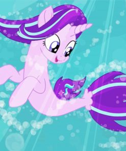 My Little Pony Starlight Glimmer Mermaid Paint By Numbers