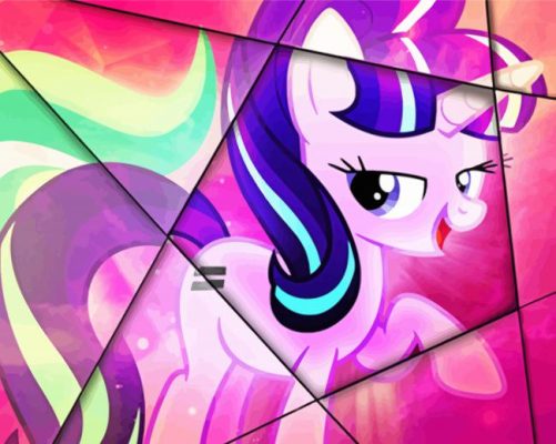 My Little Pony Starlight Glimmer Paint By Numbers