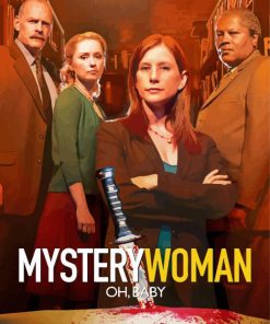Mystery Woman Poster Paint By Numbers