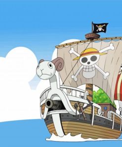 One Piece Ship Vogue Merry Paint By Numbers