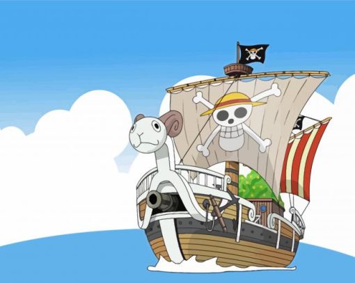 One Piece Ship Vogue Merry Paint By Numbers