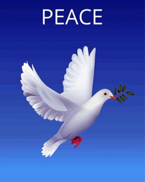 Peace Dove Paint By Numbers