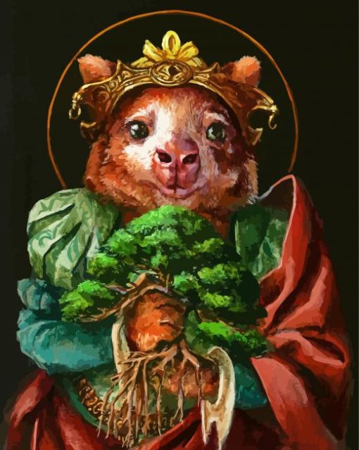 Queen Tree Kangaroo Paint By Numbers